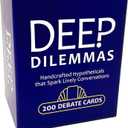 2 x Conversation Cards for Ridiculous Debates & Better Relationships for Couples, Friends, & Family. 200 'Would You Rather' Ice Breakers - Adults 16+