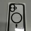 Miracase for iPhone 16 Case 6.1'', Full-Body Bumper Phone case with Built-in Full Glass Screen &Camera Control,No Gap,Compatible with MagSafe,Drop Proof 16 Cover,Black (Magnetic Classic Black)