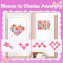 Flower Craft Kit for Kids, DIY Make Your Own Flower Bouquet Set with Reusable Felt Flowers, Arts and Crafts Gift for Girls Boys Ages 4-10