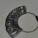 TAURISH Finger Ring Sizer Measuring Tool Set 29 Rings US Size 1-15 Steel Measuring Gauge for Rings Jewelry Making