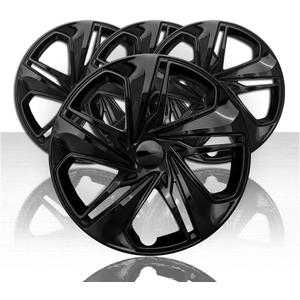 Auto Reflections Set of 4 16" Wheel Covers for Honda Civic 2019-2021 - Gloss Black