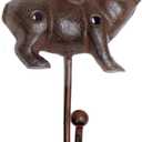 GSM Iron Flying Pig Coat Rack with a Hook,Brown