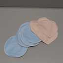 Bamboobies Nursing Pads, Ultra-Soft Velour, Reusable, Washable & Leak-Proof, 6 Ultra-Thin and 6 Overnight Pads for Breastfeeding