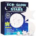 LUMOSX Glow in the Dark Stars for Ceiling – 220pcs Recycled Material Stars for Kids' Room Decor