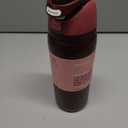 Owala FreeSip Insulated Stainless Steel Water Bottle with Straw, BPA-Free Sports Water Bottle, Great for Travel, 32 Oz, Black Cherry