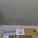 Dog Gate - 18"-45" Adjustable Extra Wide Metal Short Dog Gate to Step Over, 10" Tall Small Pet Gate with 3 Extension Kits, Pressure Mounted for Doorways & Stairs (White)