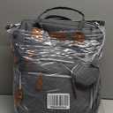 ISMGN Diaper Bag Backpack with Changing Station, Extra Large Diaper Bag, Multifunctional Diaper Bag, Baby Bag, Deep Gray