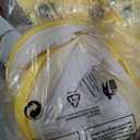 VIVOHOME Cordless Pool Vacuum with Telescopic Pole, Powerful Suction up to 18.5 GPM, 60 Mins Running Time, Handheld Rechargeable Swimming Pool Cleaner for Pools/ Spas/ Hot Tubs - Yellow