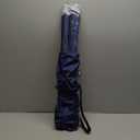 Abbylike 2 Pcs Scalloped Chair Umbrella with Universal Adjustable Clamp 38'' Portable Wheelchair Umbrella UPF 50+ Camping Chair Parasol with Bag for Outdoor Patio Lawn (Pink, White Scalloped)