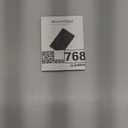 Ultra-Slim Wallet Tracker Card 1-Pack Works with Apple Find My (iOS Only) - 0.07in Thin Air Tag Card with 90dB Find Sound, IP68 Waterproof, Wireless Charging - for Passport, Luggage, Keys etc