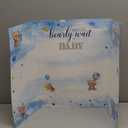 Ctosree 1 Piece Bear Baby Shower Diaper Game 1 Diaper Baby Shower Game Board for Bridal Games Boy Girl, Game Board Only