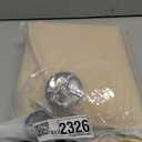 Car Back Seat Cover, Anti-Slip Automotive Long Rear Seat Protectors with Storage Pocket, Breathable Comfortable Back Seat Cushion Pad Mat, Universal Car Accessories (Back Beige)