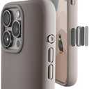 TineeOwl for iPhone 16 Pro Max Magnetic Case, [Covered Camera Control Button], Compatible with MagSafe, TPU, Minimalist, Slim/Thin, Grippy - Dune Series (Stone, iPhone 16 Pro Max)
