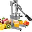 juice.Hand Press Juicer Machine, Manual Orange Juicer and Professional Citrus Juicer for Orange Juice Pom Lime Lemon Juice,Home and Commercial Extractors Squeezer, Easy to Clean, Gray (grey)
