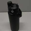 ENCOOL Insulated Water Bottle with Straw Stainless Steel Water Bottle, Leak-Proof, BPA-Free, Double Wall Vacuum Keeps Cold for 24 Hours for Sports, Travel, School (32 oz, Black Night)