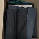 Criusia Drawer Organizer Clothes, 21 Pack Dresser Organizer for Baby Clothes, Underwear, Sock - Foldable Closet Organization and Storage Dividers Bins for Nursery, Bedroom (Black)