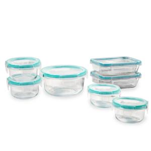 Snapware Total Solution Glass Food Storage, 14 pc