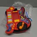 Kid Guitar, 4 in 1 Toddlers Guitar and Piano Guitars for Kids 3-5 with Strap Guitars for Toddlers 2-4 with Lullaby Projector Drum Toy Birthday Gift for 2 3 4 5 Year Old Boy Girl Gift