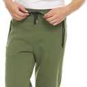 PURE CHAMP Mens Sweatpants 3 Pack Fleece Active Athletic Workout Jogger Sweatpants for Men with Zipper Pocket Size S-3XL