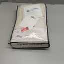 100% Blackout Shield Linen Blackout Curtains for Bedroom 84 Inches Long, Back Tab/Rod Pocket Living Room Drapes, Thermal Insulated Blackout Curtains 2 Panels Set, 50" W x 84" L, Cream