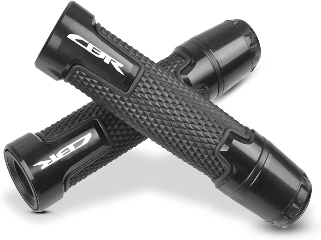 Universal 7/8'' 22mm Motorcycle Powersports Handlebar Grips with Bar End for Honda CBR600RR F2 F3 F4 F4i CBR650R 400 600 1000RR 250R 900RR 125R 150R 250R