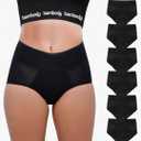 Bambody Absorbent Panties, Period Underwear for Women and Teens - All-Day Long - Overnight Protection- Postpartum, Leakproof, Size 10