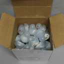 Deekin 48 Pcs LED Light Up Rubber Duck 2'' Mix Color Cute Small Ducks Glow Toy for Duck Birthday Party Baby Shower Supplies Party Favors Decor Creative Gift Classroom Prizes (Clear)