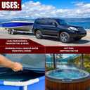 The Original Safety Siphon 4 Foot Hose For Gasoline And More - 1/2" Valve Siphon Pump - Use for Cars, Boats, Mowers - Self Priming Pump Transfers 3.5 Gallons per Minute - FDA Food Grade for Home Brews