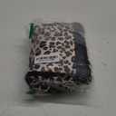 Expandable Travel Duffle Bags Weekender Overnight Bags for Women Men Hospital Bag for Women Labor Delivery with Toiletry Bag Waterproof (Large, Leopard)