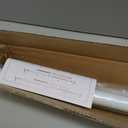 Extra Long Tension Curtain Rod No Drill by EZFurni, 82–123 Inch Heavy Duty Tension Rod with Lock-In Stability, Spring-Loaded Non-Slip Secure Hold for Shower, Window, Patio, 1.26" Diameter, White