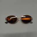 livho 2025 Trendy Oval Sunglasses - Stylish Polarized Shades for Everyday - Retro Metal Frames