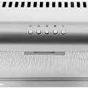 36 in. Delta Coll Ducted Under Cabinet Range Hood, Mesh Filters, Stainless
Cosmo COS-5MU36 Reusable Filters, LED Lighting, Push Button Controls, 3 Fan Speeds, Slim Profile, Top or Rear Venting
