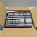 SUEH DESIGN Under Sink Organizer, 2 Tier Bathroom Cabinet Organizer Metal Kitchen Sink Organzier with Hanging Rail for Kitchen Bathroom Organization and Storage, 1 Pack