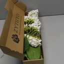 20 inches 4 Pcs Ivory White Real Touch Hydrangea Artificial Flowers Boho Lifelike Real Looking Latex Hydrangeas Flower with Long Stem for Home Decor Spring Table Centrepiece