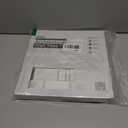 VViViD 11 Sheets Peel and Stick Faux Brushed Steel Wall Tiles, Self Adhesive Backsplash 12x12, 2mm Thick Kitchen, Bathroom (11 sq. ft.)