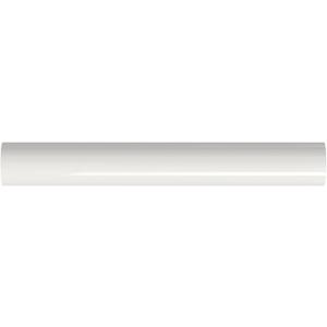 Form Fit White PVC Foundation Sleeve 2 12/25" | 20" Long | Fits 2.48" Diameter Pole | Durable PVC Sleeve | Easy Installation