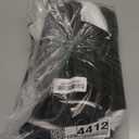 3 x Wegreeco Washable Male Dog Belly Wrap - Pack of 3 - (Black,XX-Large)