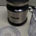 Food Processor 4 Cup, Electric Food Chopper, Small but PowerfulMeat Grinder with 2 Bowls, 2 Speed & 4 Blades for Vegetable, Meat, Nuts, Functions for Chopping, Dicing, Mixing and Puree