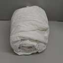 AllerEase Platinum Zip-Off Top Waterproof Mattress Protector Full Size 360 Degree Zipper Allergen Barrier Temperature Balancing Luxurious Plush Top Separately Machine Washable Mattress Cover (White)