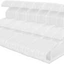 GoodtoU Baby Hangers Plastic Kids Hangers Clothing Toddler Hanger 100 Pack for Baby Children Hanger White