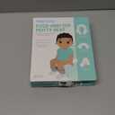 Frida Baby Fold-and-Go Portable Potty Seat for Toilet, Foldable Travel Potty Seat for Toddler, Fits Round & Oval Toilets, Non-Slip Base, Handles, Includes Free Travel Bag (Small)