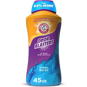 ARM & HAMMER Odor Blasters In-Wash Scent Booster, Laundry Scent Booster Fresh Burst Scent, 45 Oz (45 Fl Oz (Pack of 1))
