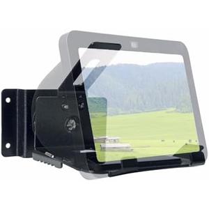 Fbyuitap Metal Wall Mount Compatible with Echo Show 8 (3rd Gen),not for 1st&2nd Gen. Adjustable Swivel Stand,360 Degree Rotation with Wide Angle Tilt, Without Magnetic (Black)