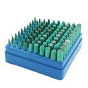 100pcs Shank Rubber Head Abrasive Grinding Mounted Point Polishing Rotary Tools