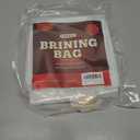 Brining Bags for Turkey, 26"22", 4 Pack, Double Zipper Seal Thickened Brine Bags, No BPA Material, with 2 Cotton Strings for Marinating, Holds up to 35lbs