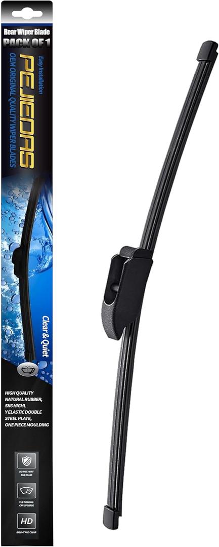 Automotive Rear Window Wiper Blade Replacement Hyundai Elantra 2013-2020/Kia Forte 2014-2018 Rear Windshield Wiper Blade, 13 Inch OEM Style