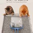 Apasiri Indoor Cat Houses for Indoor Cats, Warm Insulated Covered Cat Cave for IndoorCats House, Strong Scratch-Resistant Capacity, Sturdy Fiber, Compatible with Heating Pads, Cat (15"x15"x13")