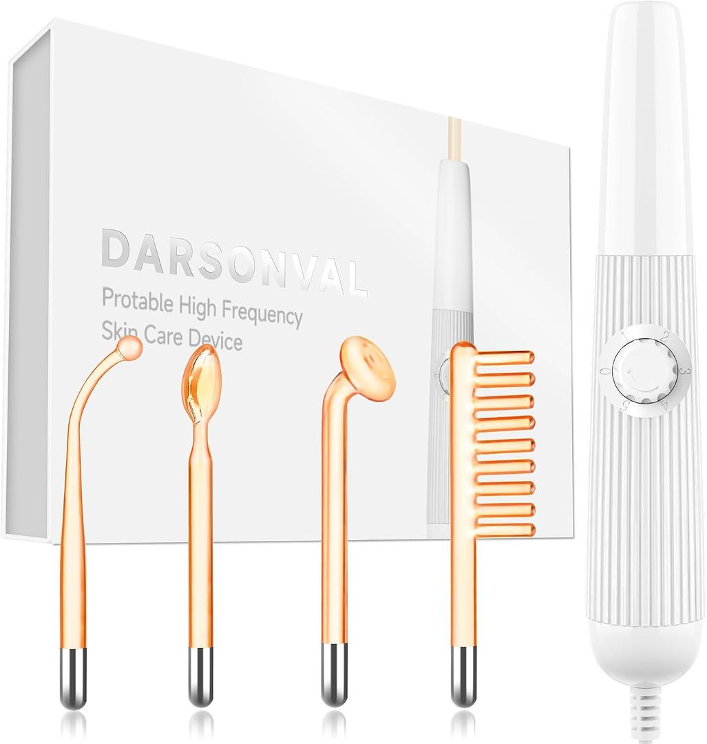 High Frequency Facial Device DARSONVAL High Frequency Facial Wand Microcare Skin Care