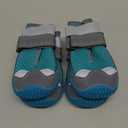 Dog Boots for Large Dogs, Medium Dog Boots & Paw Protectors for Hardwood Floors, Outdoor Dog Booties for Hot Pavement Winter Snow Hiking, Dog Shoes with Reflective Strips (Width 2.16 inch, Blue)