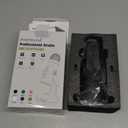 ZealSound Podcast Microphone for PC, Noise Cancellation USB Mic with Gain, Volume Adjustment & Mute Button, Monitoring & Echo, for YouTube, TikTok, Podcasting, Streaming, iPhone, iPad, Android, Mac (Black)